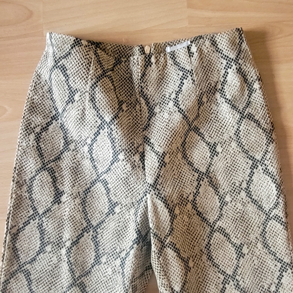Princess Polly Snakeskin Pants - Picture 3 of 4